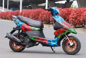 China 125cc Single Cylinder 4 Stroke Adult Motor Scooter With CVT Transmission factory