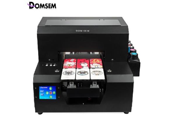 Multi - Functional A4 UV Flatbed Printer / Glass Printing Equipment Instant