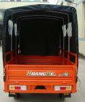 Gasoline Cabin 150CC Cargo Motor Tricycle with Front and Rear Cover for Adult