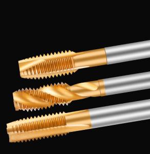 China M6 M7 M8 M9 M10 Spiral Fluted Tap Carbide Milling Cutter Metric Screw Tap factory