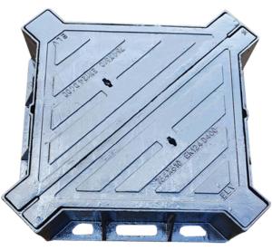 China Ductile Iron Telecom Manhole Cover 764mm D400 EN124 For Network Access Points on sale