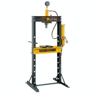 China Industrial 120mm Stroke cylinder Hydraulic 20 Ton Shop Press With Gauge factory