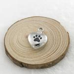 Heart Shape Pet Urns Size 20 * 22mm Stainless Steel Polished Surface For