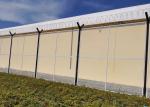 Pvc Coated 4.0mm Airport Security Fencing Welded 2.0m Length
