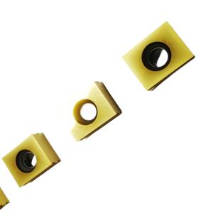 China Pvd / Cvd Coated Parting And Grooving Inserts In Black Yellow Bronze factory