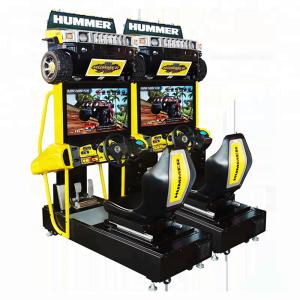 China Yonee Car Racing Arcade Machine 1060 * 700 * 1840mm Size For 1 - 2 Players factory