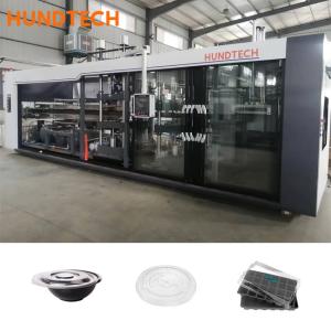 China Noodle Bowl PE PS Disposable Thermoforming Machine 720mm Length factory