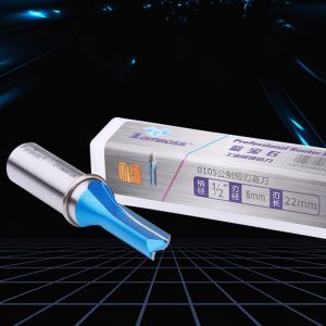 Rustproof Carbide Straight Trim Router Bit , Multipurpose End Mill CNC Router