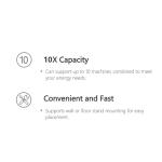 Wall Mounted Or Cabinet / Rack 51.2V 48V LiFePO4 Battery For Solar Home Energy