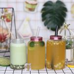 Handle Milk Tea Bottles Leak Proof Durable For Plastic Packaging Needs