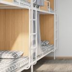 Dormitory School Bunk Bed With Customizable Floor Plan And Non Human Damage