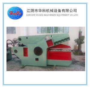 China 5000KN 500 Tons Iron Scrap Cutting Machine For HMS Steel Rebars Steel Pipes I Beams factory