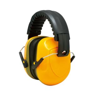China ANSI Approved Industry Lemon Yellow Color Safety Earmuffs with 26dB Adjustment Headband factory