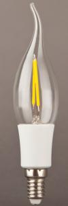 China E14 LED filament flame candle light 4W factory