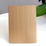 Brushed Finish Hairline Stainless Steel Sheet Metal 304 316 Ss Steel Sheet