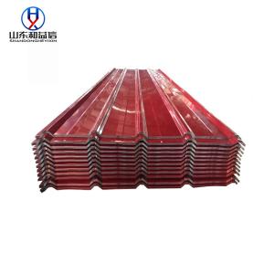 China Hot Rolled Ppgi Galvanised Corrugated Roofing Sheets Colour Coated factory
