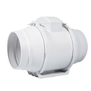 China 4inches-6inches 100mm-200mm Silent Mixed Flow Exhaust Inline Duct Fan for Garment Shops factory