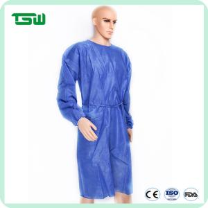 China Singe Use Anti Bacteria Nonwoven Isolation Gown factory