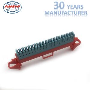 China Red Blue STG Disconnection Module 10 Pair Pouyet Type ISO9001 Approval factory