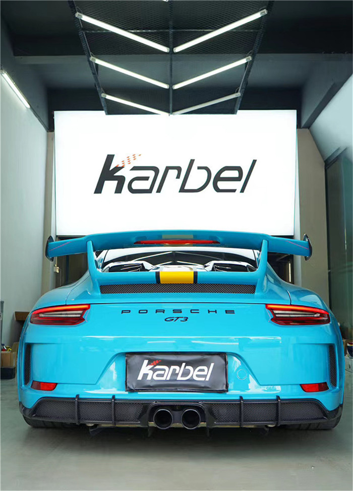 Carbon Fiber Body Kit for Porsche 911 991.2 GT3 911 GT3 Carbon Fiber Front Shovel Rear Diffuser Side Skirt Body Kit
