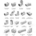 Connector Appearance 90 Lean Tube Aluminum Tube Joint Aluminum Angle Accessory