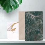 Customized Marble Sheet Bamboo Charcoal Wood Veneer For Interior Decoration