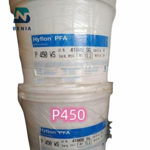 China Solvay PFA Hyflon P450 Perfluoropolymers/PFA Virgin Pellet/Powder IN STOCK factory