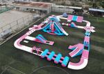 Professioanl Inflatable Floating Water Park , Water Amusement Park Obsatcle