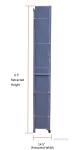 Warehouse Entrance Swing Steel Folding Security Gates 7.5’ Opening X 6.5’ H