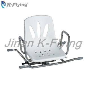 China Stainless Steel Rotatable Elderly Bathtub Shower Chair Rehabilitation Equipment factory