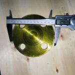 Anti Rust Oil Steel Pipe Flange DN50 DN100 Flat Face Flange
