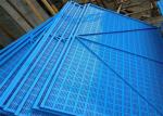 Circular Hole Climbing Construction Safety Screens 0.4-1.0mm High Rise Safety