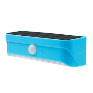 China Outside Pir Motion Sensor Fence Solar Powered LED Wall Light For Block Brick Walls factory