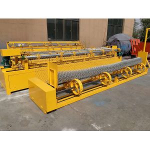 China Single Wire Automatic Chain Link Fence Machine For Wire diameter 1.6--4.0mm on sale