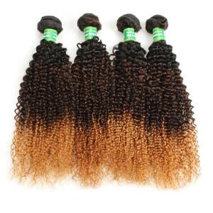 China Superior Quality Strong Weft 8a Grade Virgin Hair Ombre Color Brazilian Hair Weft factory