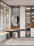 Sliding Door Wardrobe One Door Storage Cabinet Hotel Bedroom Furniture