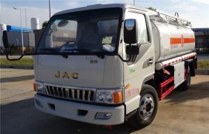China JAC 4x2 5000 Liters Mobile Oil Dispenser Truck Fuel Refueling Truck For 2 People factory