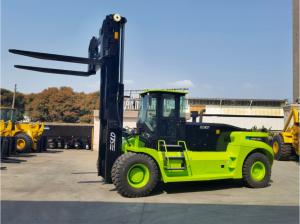 China Logistic Yard 30000kgs Heavy Lift Forklift For Stacking 20GP Container factory
