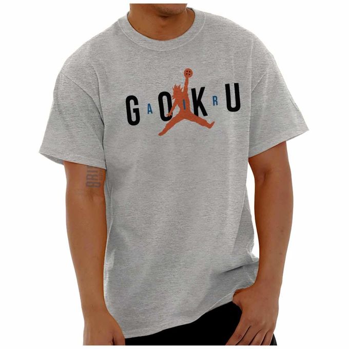 Funny Vintage Anime Shirts Sports Grey Color Popular Fashionable Machine Washable