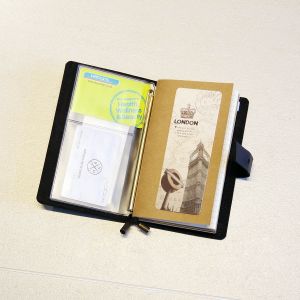 Hand Crafted Refillable Leather Travel Journal Practical Various Color Available