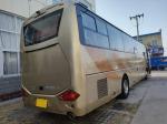 Used Travel Bus Yuchai Engine Double Doors 53 Seats 12 Meters Second Hand