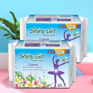 China Natural Anion Women Sanitary Napkin Pads Disposable Soft Cotton Comfortable factory
