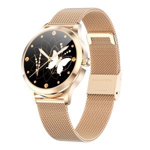 China 1.1 Inch 190mAh LW07 Round Dial Smart Watch For Ladies HRS3603 factory