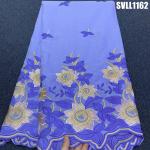 2023 wholesale wedding dress swiss voile cotton lafaya lace african French Lace