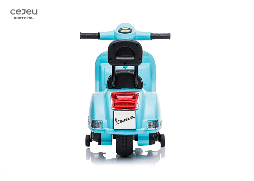 EN62115 Mini Vespa Scooter 6V 3KM/HR Mp3 Play For 5 Year Olds