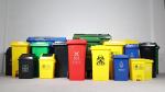 240l outdoor garbege dustbin container plastic waste bin