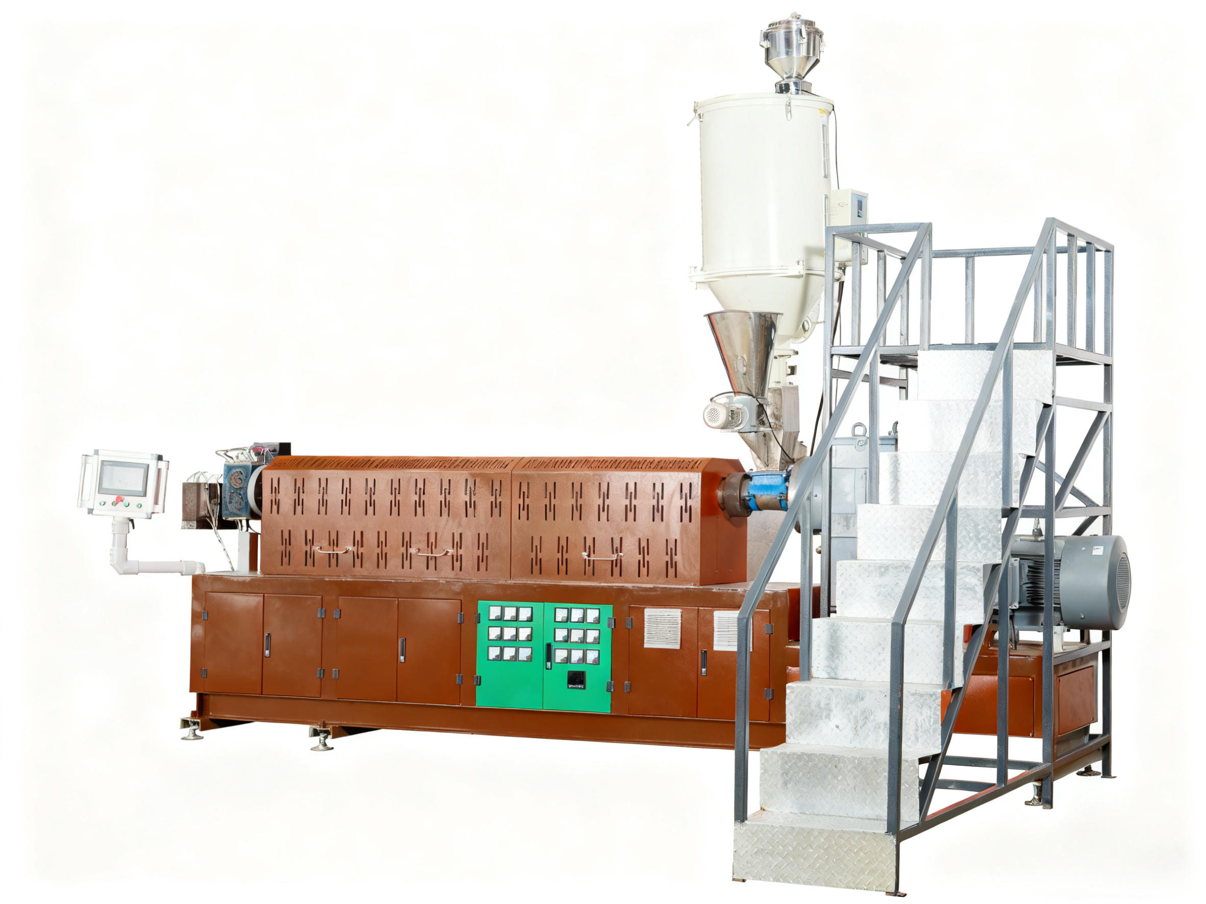 China 90kg/H - 140kg/H 100KW Strap Roll Machine with 45m×2.0m×4.0m Dimensions for PP and PET Strap Roll Production factory