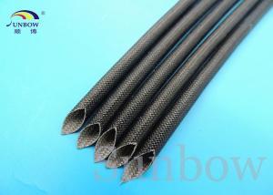 China 2500V Colorful Fiberglass high temperature sleeve Coated Silicone Resin For Motors factory