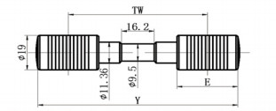 Precise Roving Frame / Spinning Machine Top Roller / Loose Boss Roller Spinning Machine Part