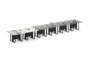 China Contemporary Adjustable Office Workstations Cubicles Furniture 6x6 factory